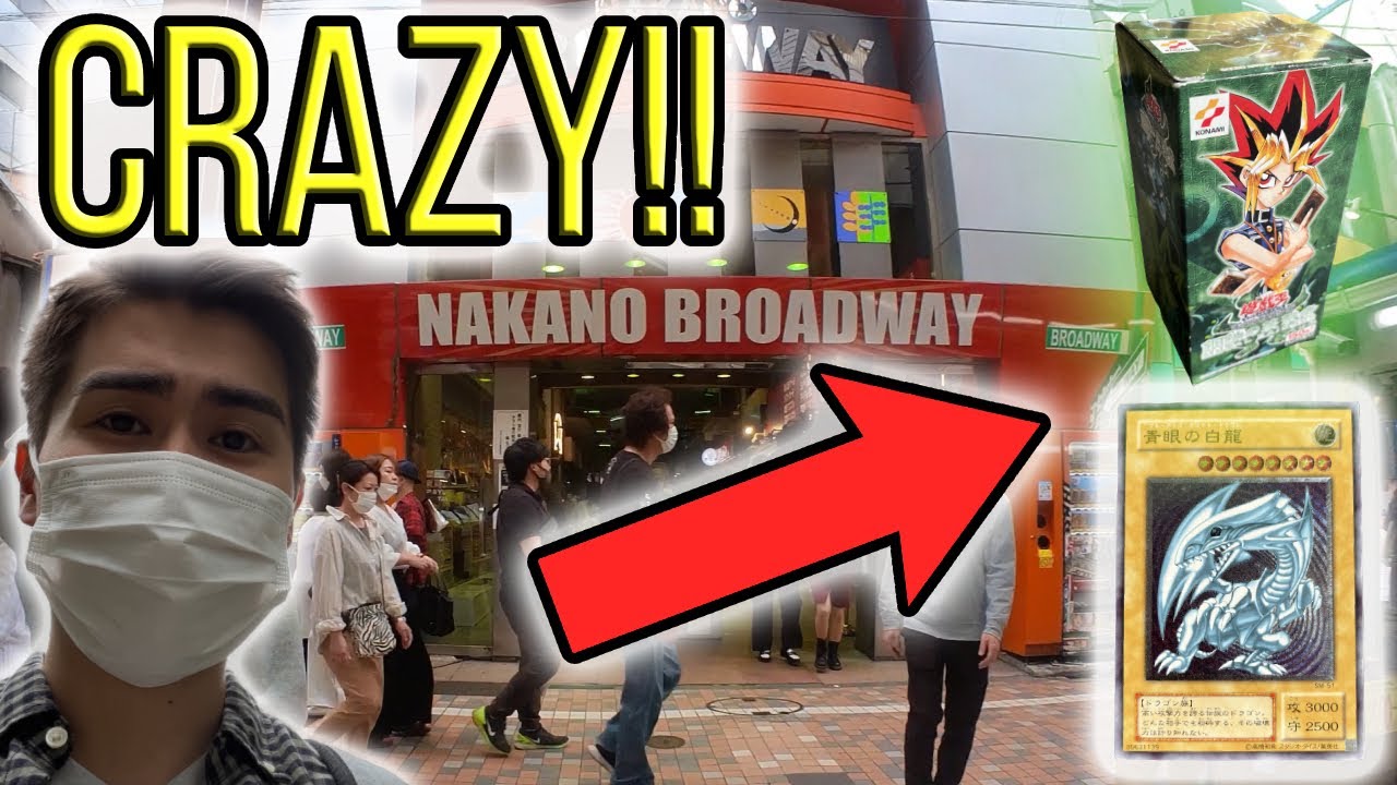 Cardhunting in Japan!! Nakano Broadway is still INSANE?! Rare Pokemon and Yugioh Items on MASS!!