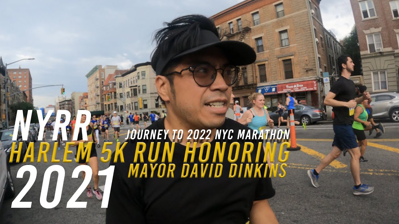 2021 NYRR Harlem 5k Run Honoring Mayor David Dinkins - 9+1 Race