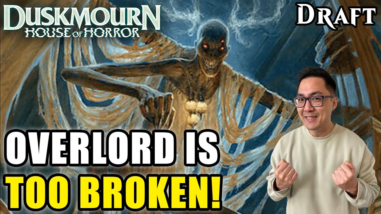 Warning! I Do Crazy Things When I Open Overlord | Duskmourn Draft | MTG Arena