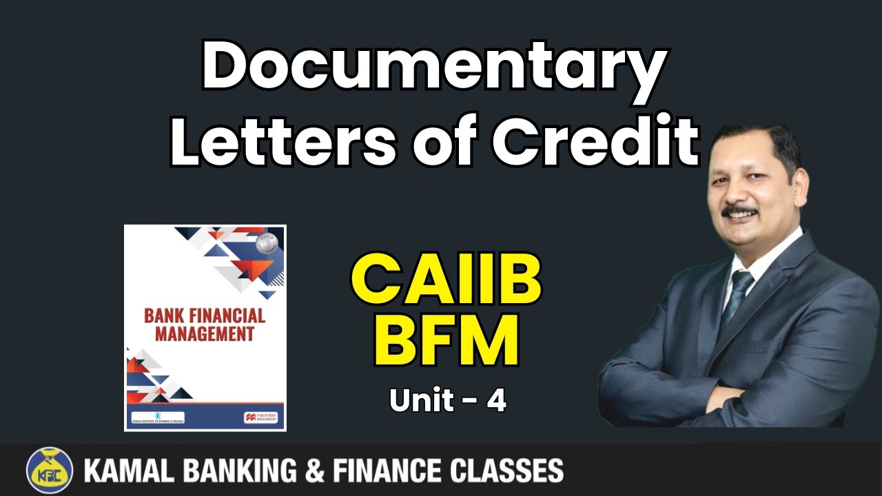 CAIIB-BFM -4.4 LETTER OF CREDIT by Kamal Sir #4273 || 08 Mar 2026 9:30 AM
