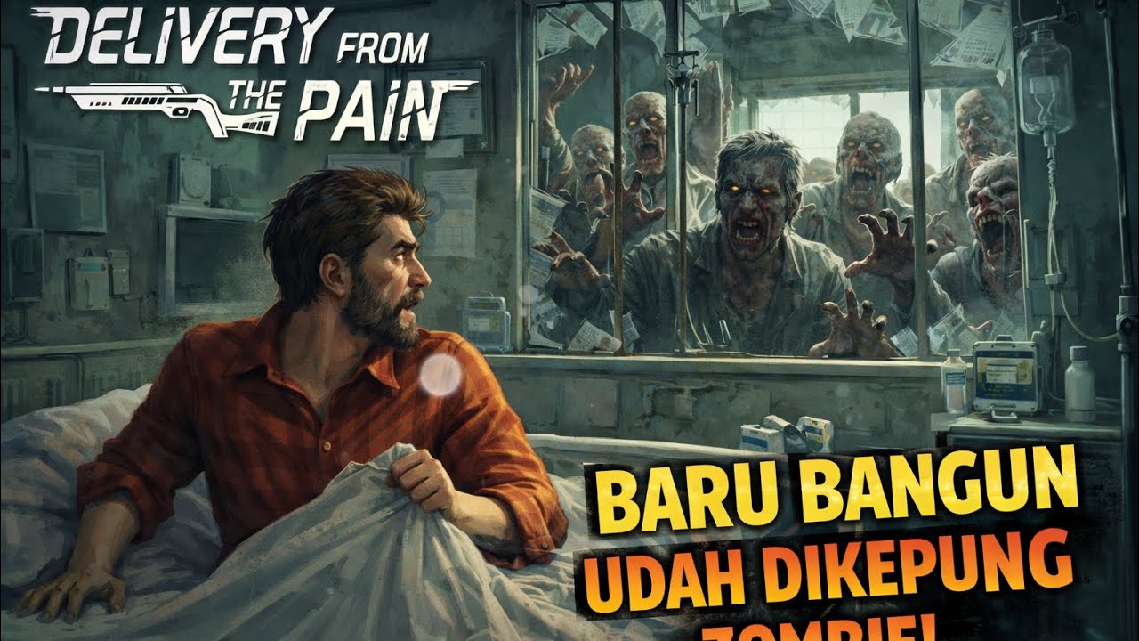 Baru Bagun udah dikepung #zombie #zombies #indonesia #horor 