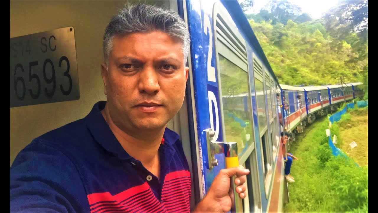 Worlds Most Scenic Train Route - Colombo To Badulla - Train Travel Through Beautiful Landscapes.