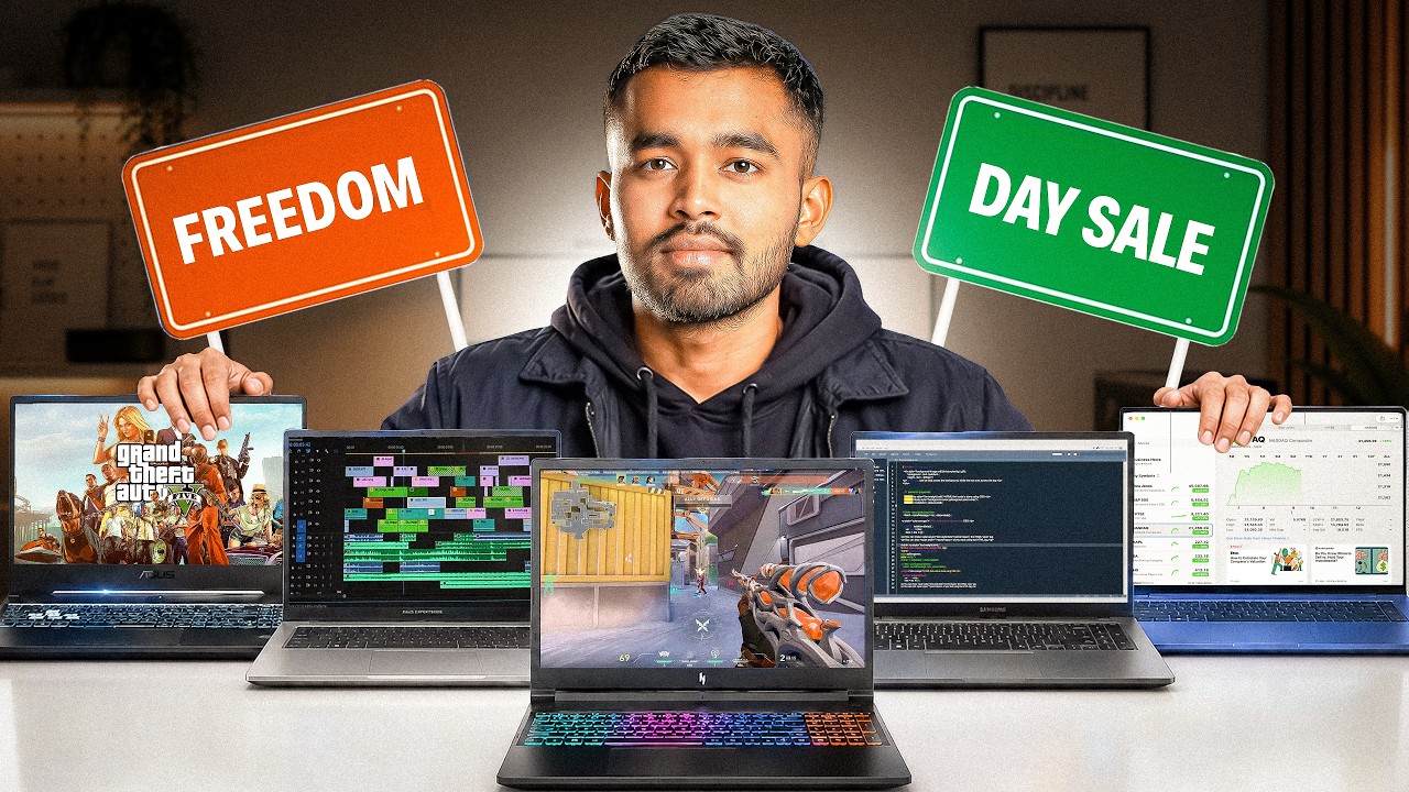 Flipkart and Amazon Freedom Sale 2026 - Best Laptop Deals and Offers
