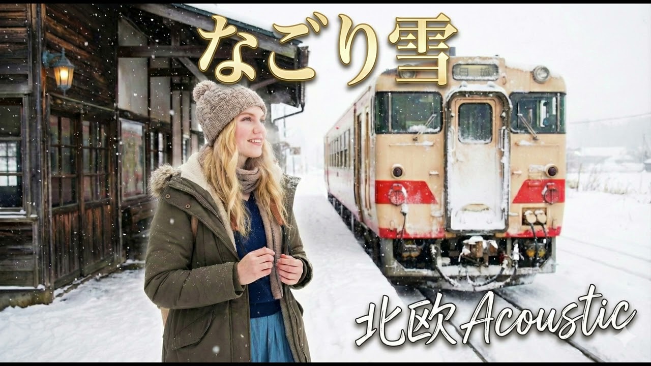 【冬に聴きたい】なごり雪 / イルカ(AI Cover) - 北欧Acoustic Ver.