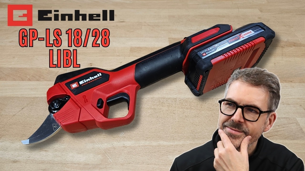 Tijeras de podar Einhell GP-LS 18/28 Li BL : Prueba y opiniones