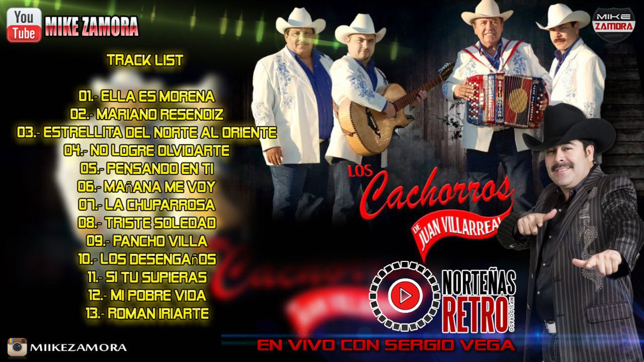 Los Cachorros De Juan Villarreal - En Vivo Con Sergio Vega 