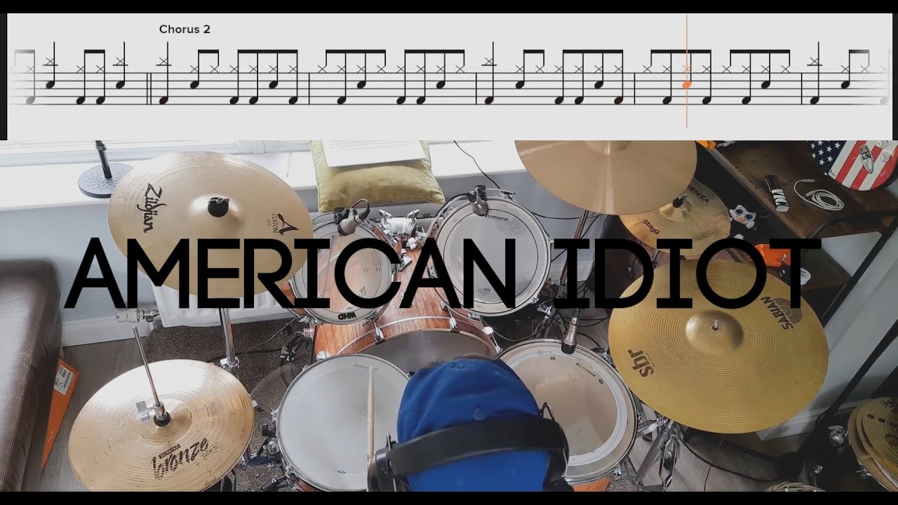 Green Day - American Idiot - Drum Cover With TABS