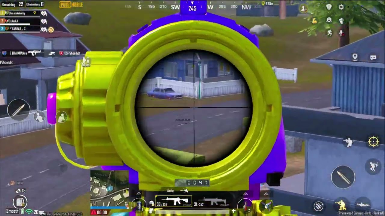 14 Kills🐓PUBG Mobile Livik🐓Rush Game Play🐓Smooth 120 fps, PC Emulator💕