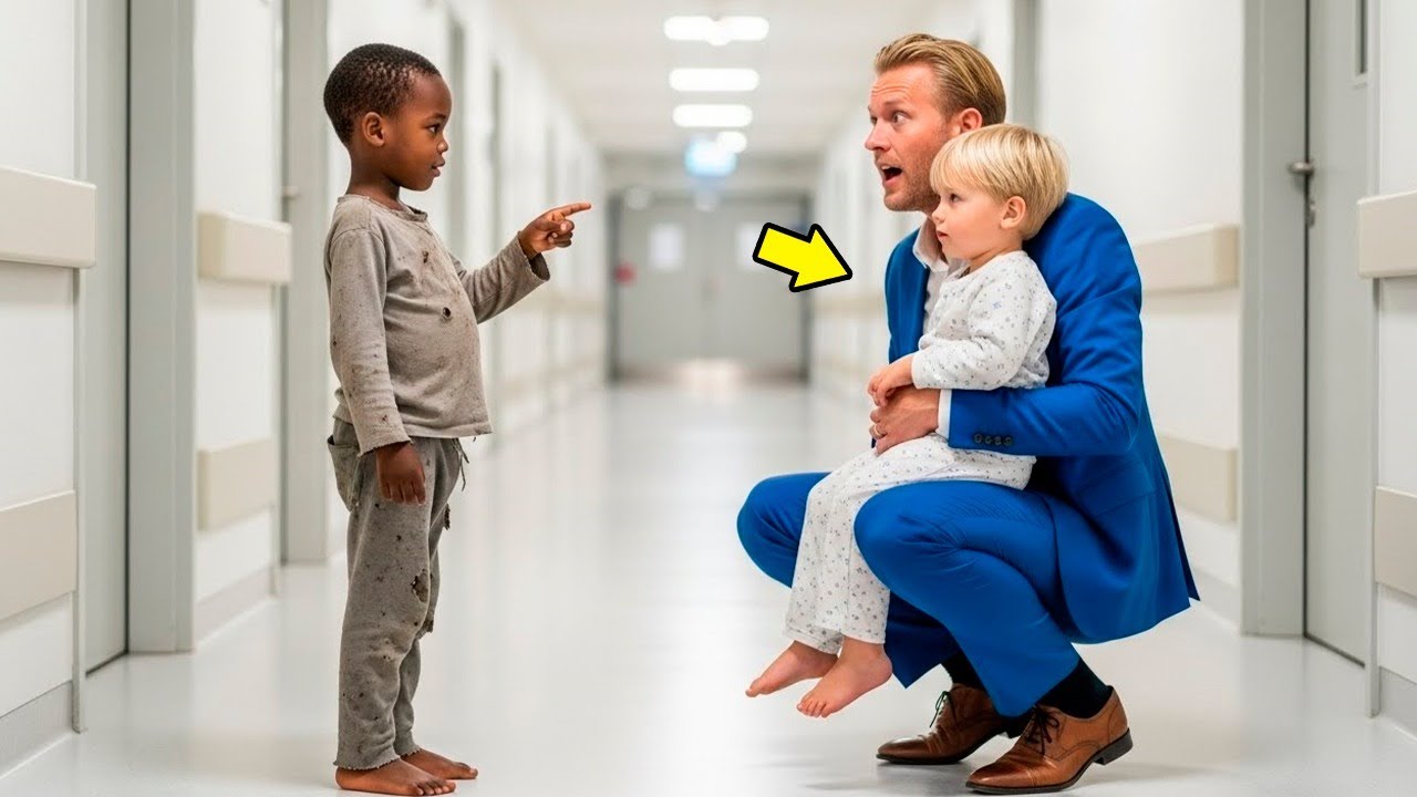 “Eu sei como salvar seu filho”, disse o menino ao milionário pai de um menino com 3 dias de vida...