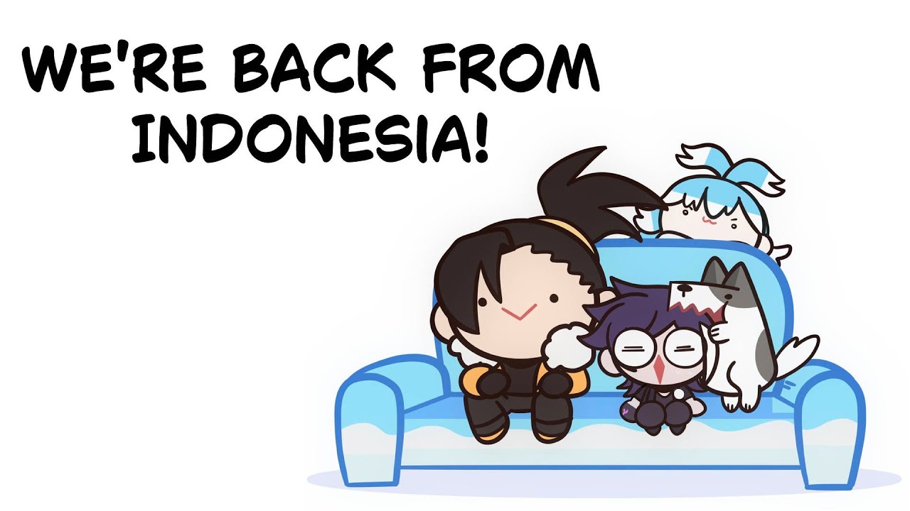 【Zatsudan】We're back from Indonesia! Lemme share some pictures!