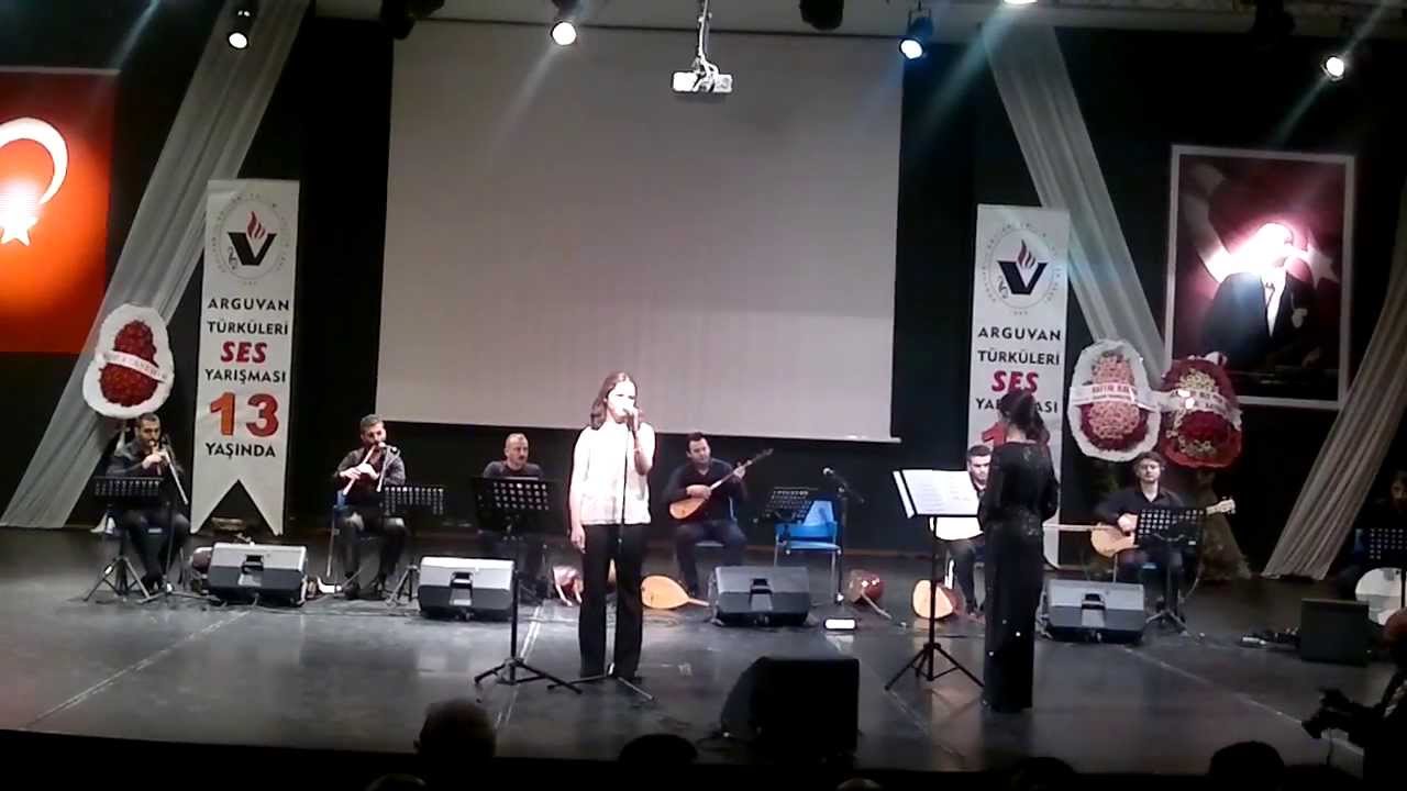 ARGUVAN TÜRKÜ YARIŞMASI 1. EBRU YAMAN 2013