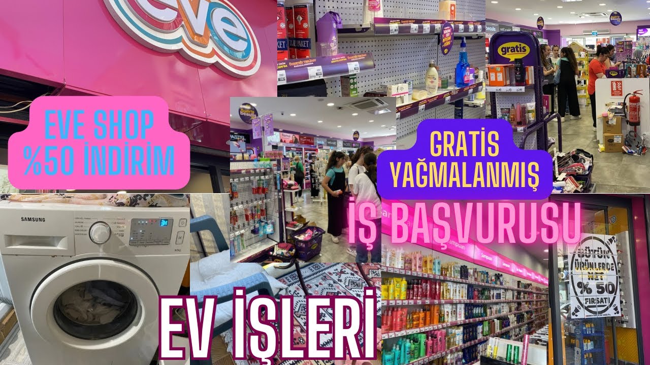 Gratis İndiriminden Geriye Kalanlar | Yaz geldi 🥵 | Eve Shop’a Gittim | Ev İşleri Vlog