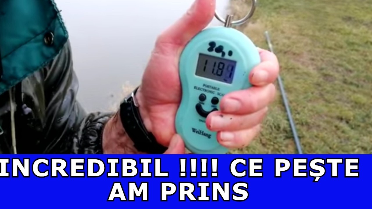 CEL MAI MARE CRAP PRINS ÎN IANUARIE