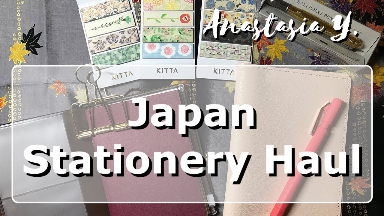 JAPAN STATIONERY HAUL 🇯🇵  | Midori, Kokuyo, Traverler's Company, TN, Kitta | Back to School | 文具購物分享