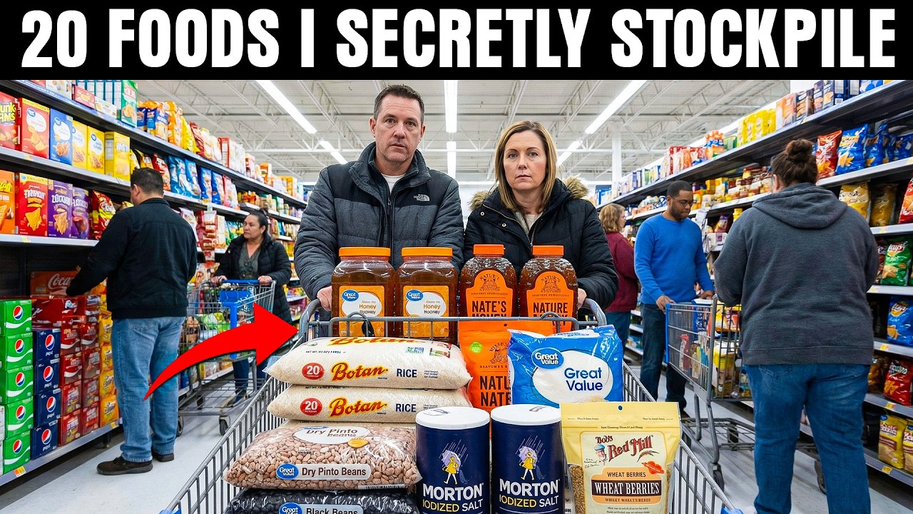 20 Foods I SECRETLY Stockpile While Everyone Panics (2026)