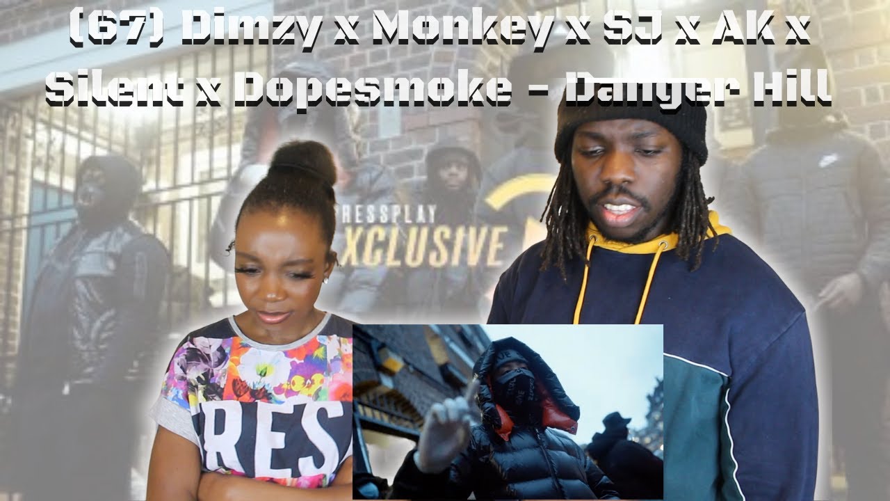 (67) Dimzy x Monkey x SJ x AK x Silent x Dopesmoke - Danger Hill - REACTION VIDEO