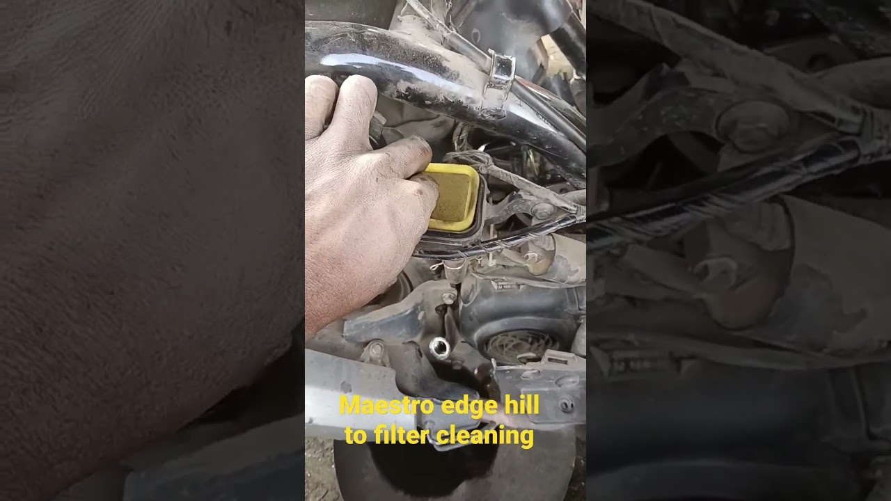 Maestro Edge hill to filter cleaning