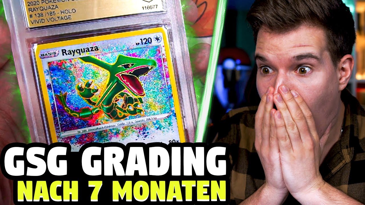 Meine Karten sind nach 7 Monaten zurück! 🔥😱 GSG Pokemon Grading