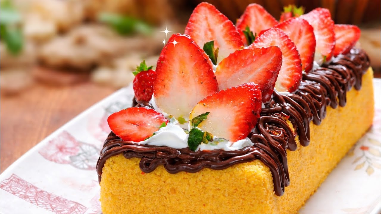 كيكة البرتقال في خمس دقايق هشة وطرية بأسهل طريقة واطعم من الكافيهات #ياسمين_يوسف orange cake recipe 