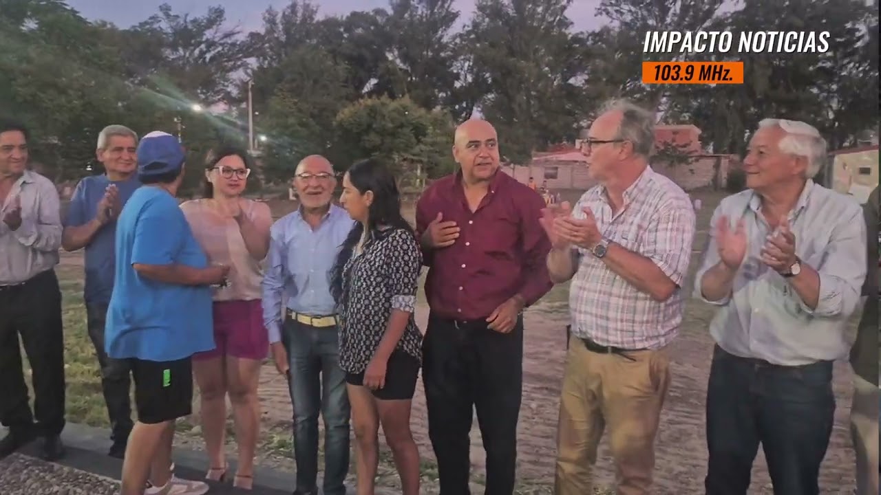 INAUGURACIÓN DE LAS NUEVAS REFACCIONES DEL POLIDEPORTIVO DEL BARRIO SAN MATEO 