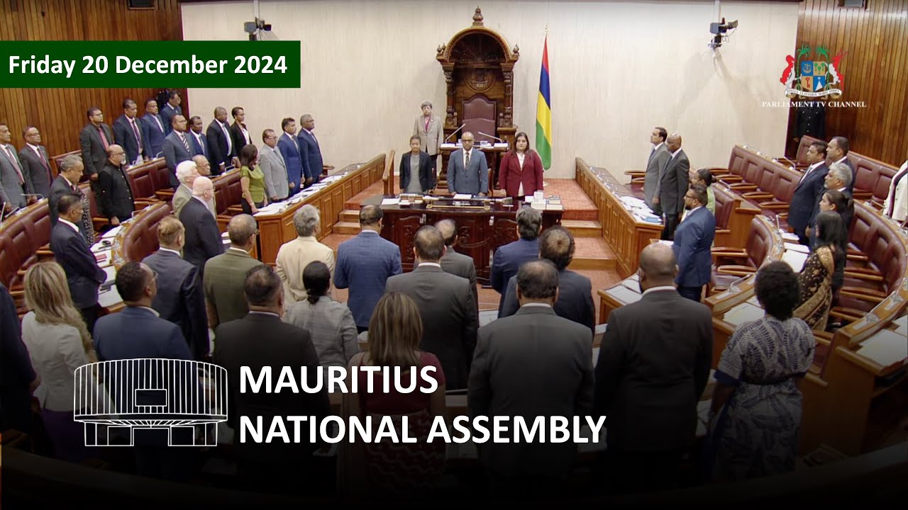 LIVE: Parliamentary Sitting - Friday 20 December 2024