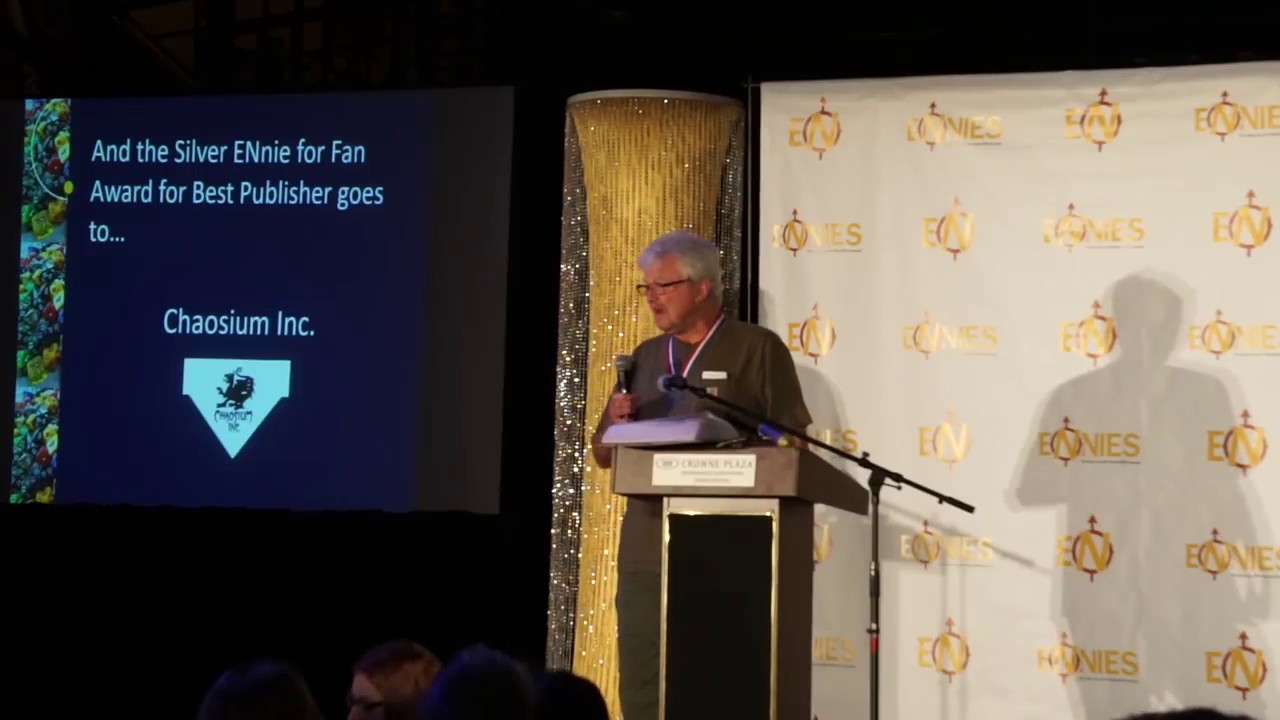 Greg Stafford Speech at the ENnies 2018