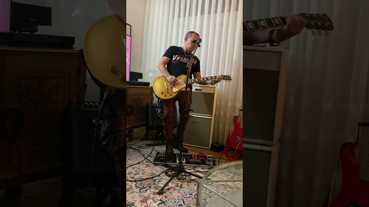 Gibson Les paul Standard 50s Maxon OD9 Marshall SV20