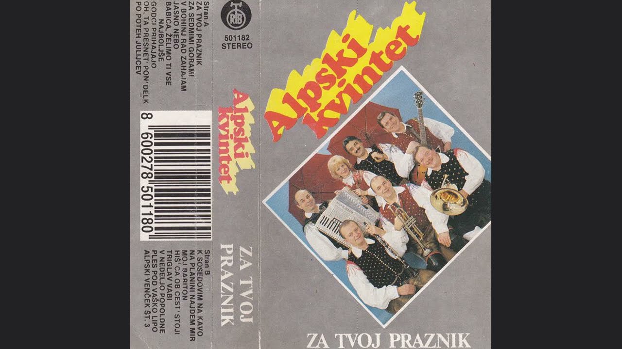 Alpski kvintet - V Bohinj rad zahajam