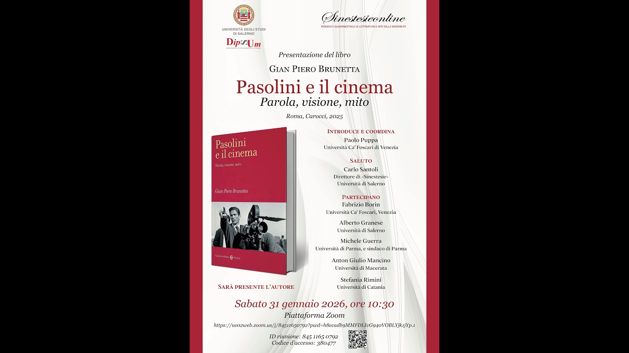 Presentazione del libro di Gian Piero Brunetta, 