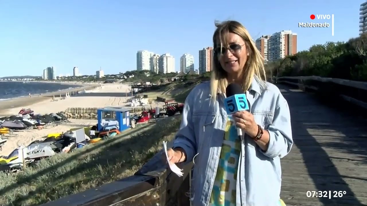 🏖️ La capacidad hotelera está colmada en Punta del Este.