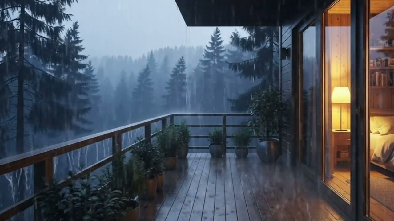 Gentle Rain Sounds for Deep Sleep & Relaxation 🌧️ | ASMR Nature Ambience