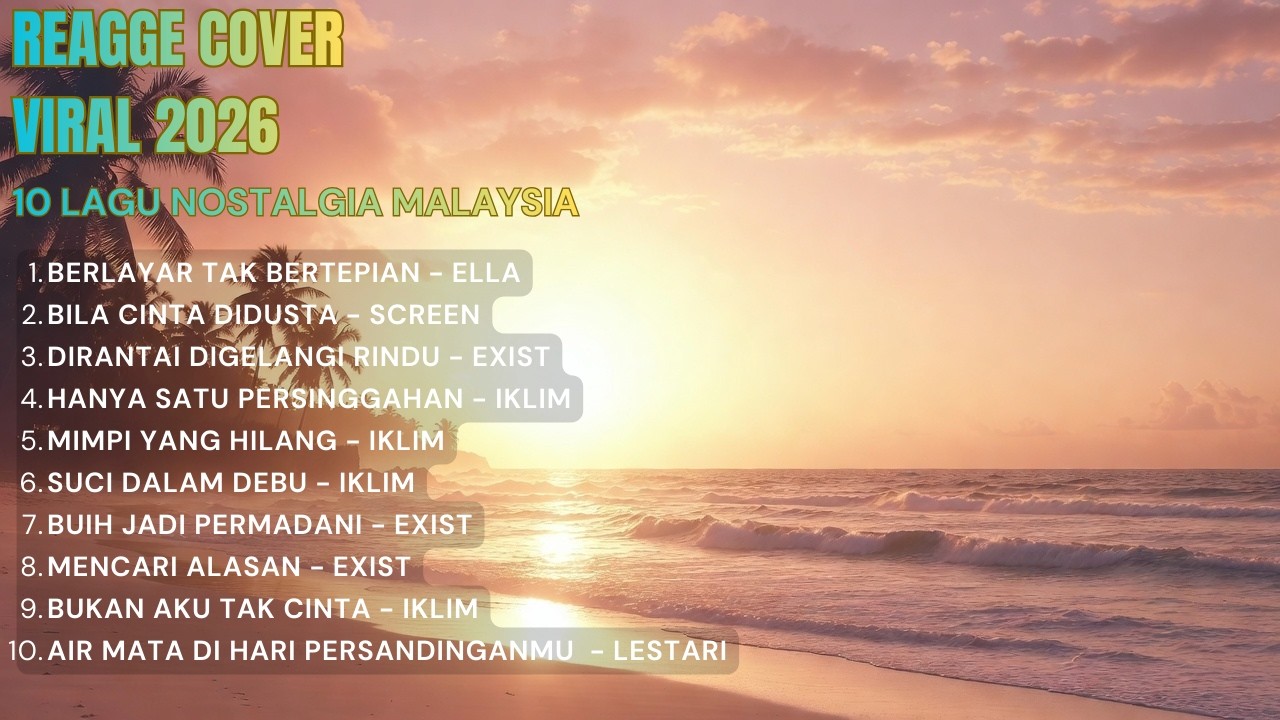 Lagu Malaysia 90an Versi REGGAE 🔥 Tenang Tapi NUSUK