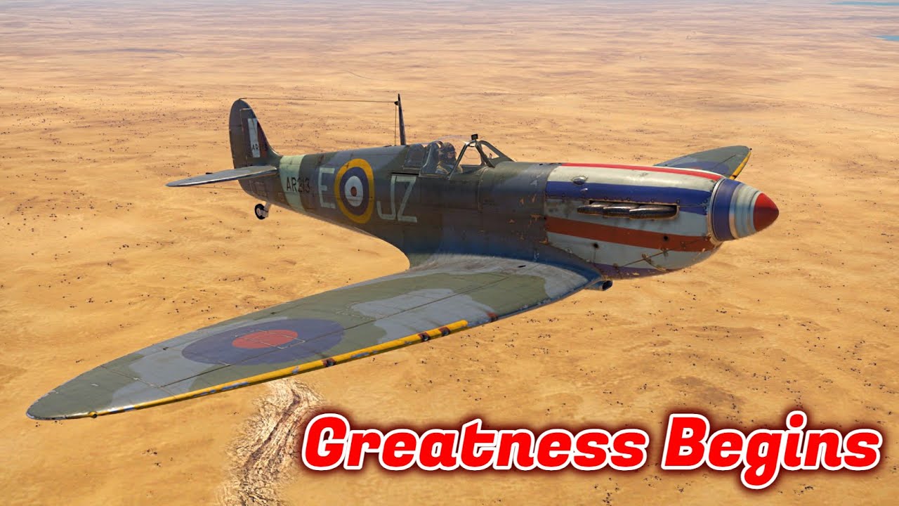 Spitfire Mk.1A - The First Of MANY Legendary Spitfires [War Thunder]