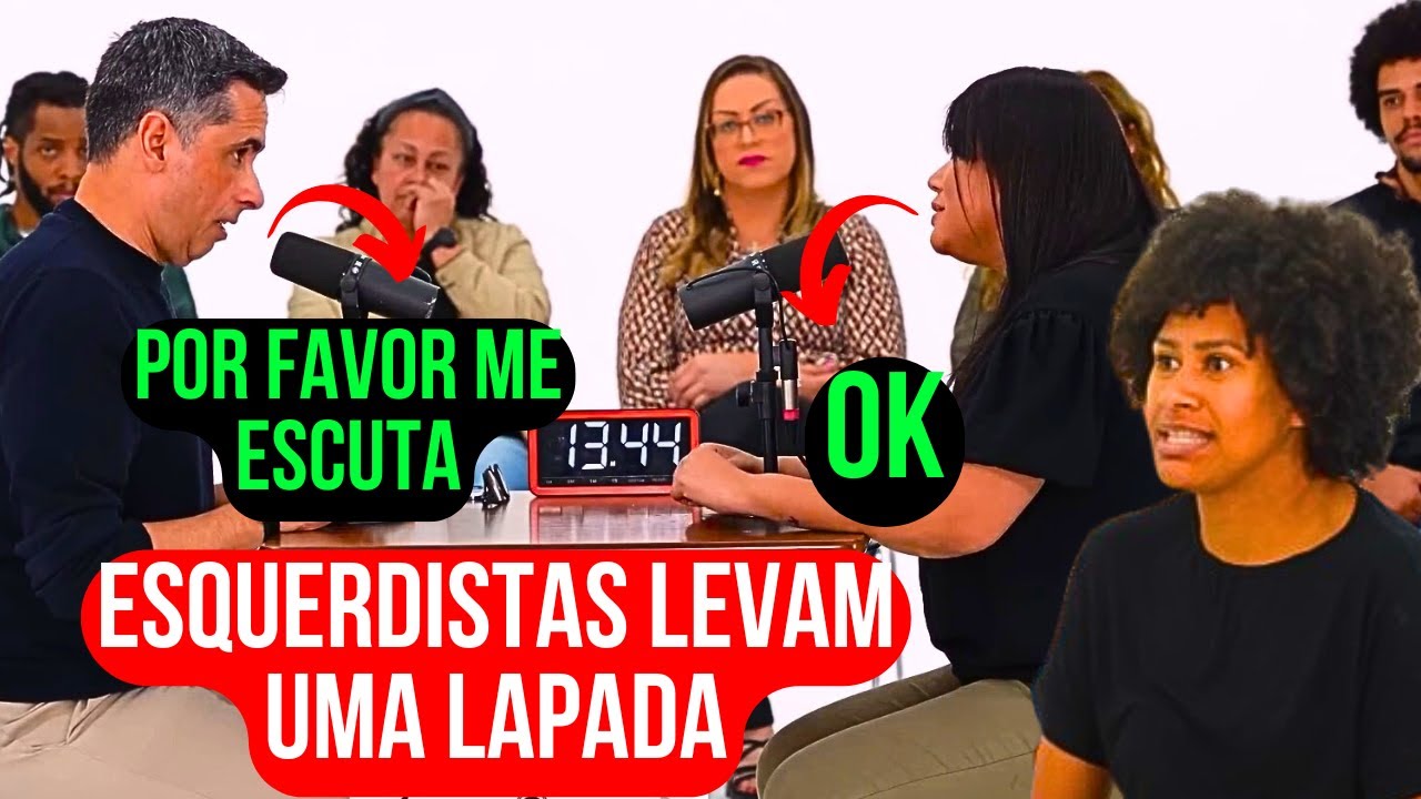 FLÁVIO AUGUSTO DA LIÇÃO EM ESQUERDISTAS SOBRE DESIGUALDADE SOCIAL
