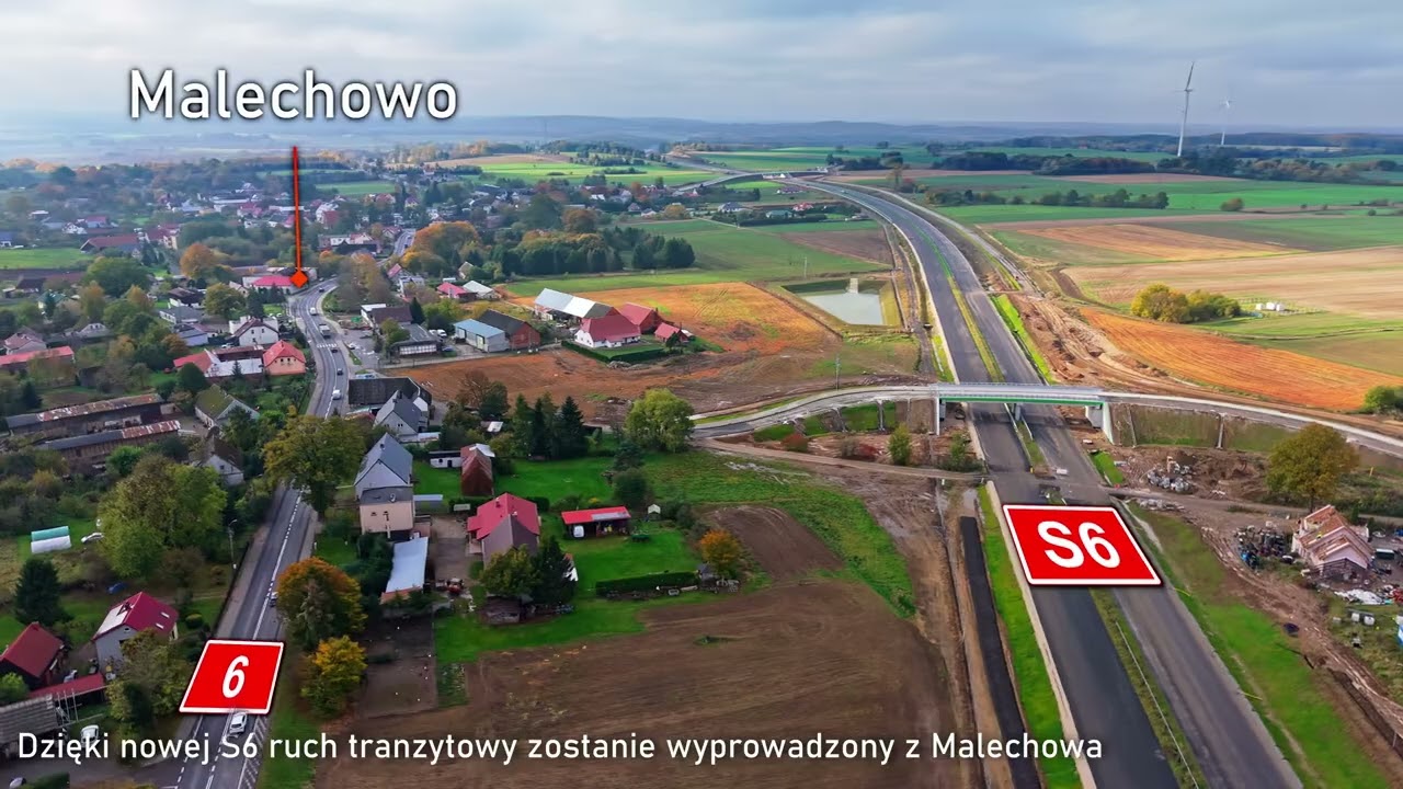 S6 Koszalin - Słupsk, październik 2025 r.