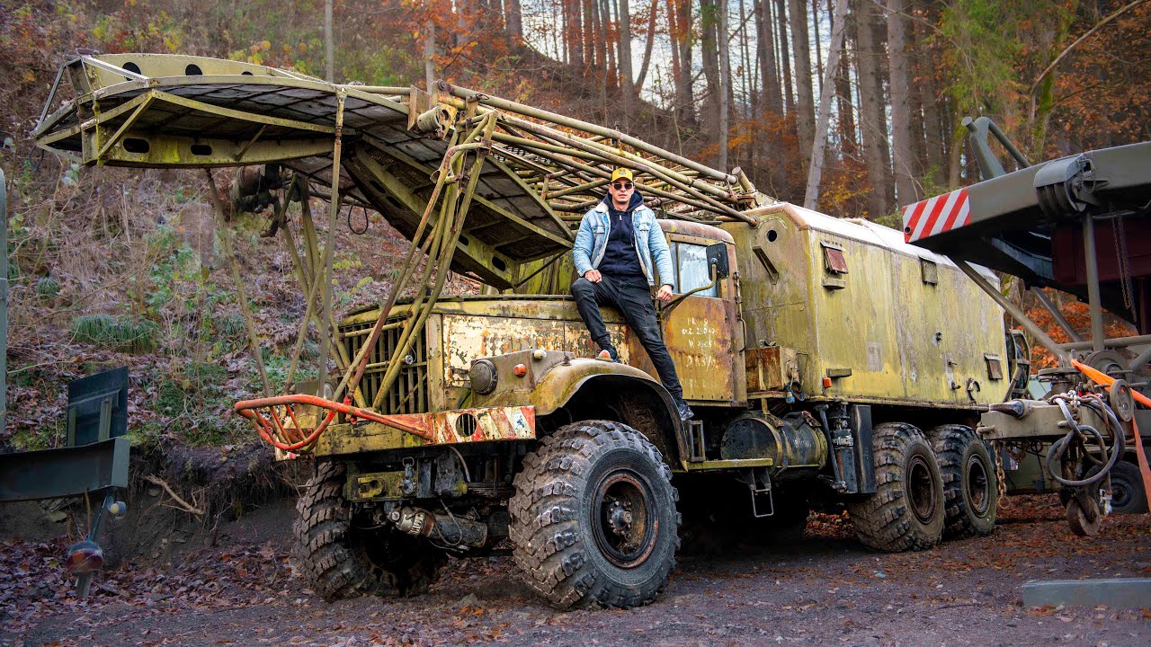 KRAZ 255B Cold Start Attempt After 20 Years – Engine Won’t Fire Up?