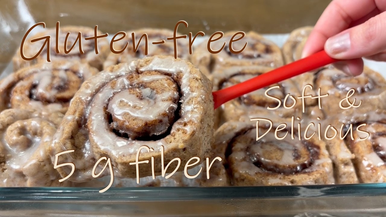 Gluten-Free High-Fiber Cinnamon Rolls Recipe