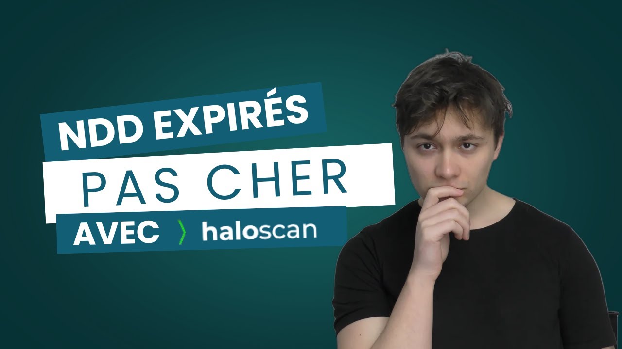 Noms de domaines expirés pas cher avec Haloscan
