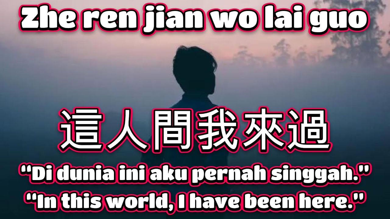 這人間我來過🎵袁小袁🎵（超好聽+cover🎵Zhe ren jian wo lai guo