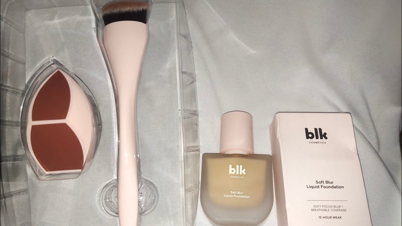 BLK Soft Blur Liquid Foundation Beige Unboxing