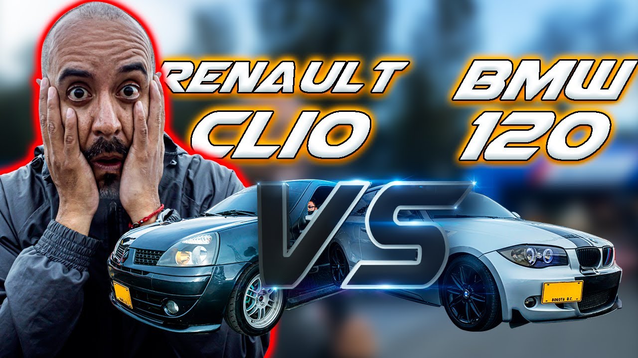Como Anda este CLIO 😲 VS Bmw 120 | drag race | Fullcars