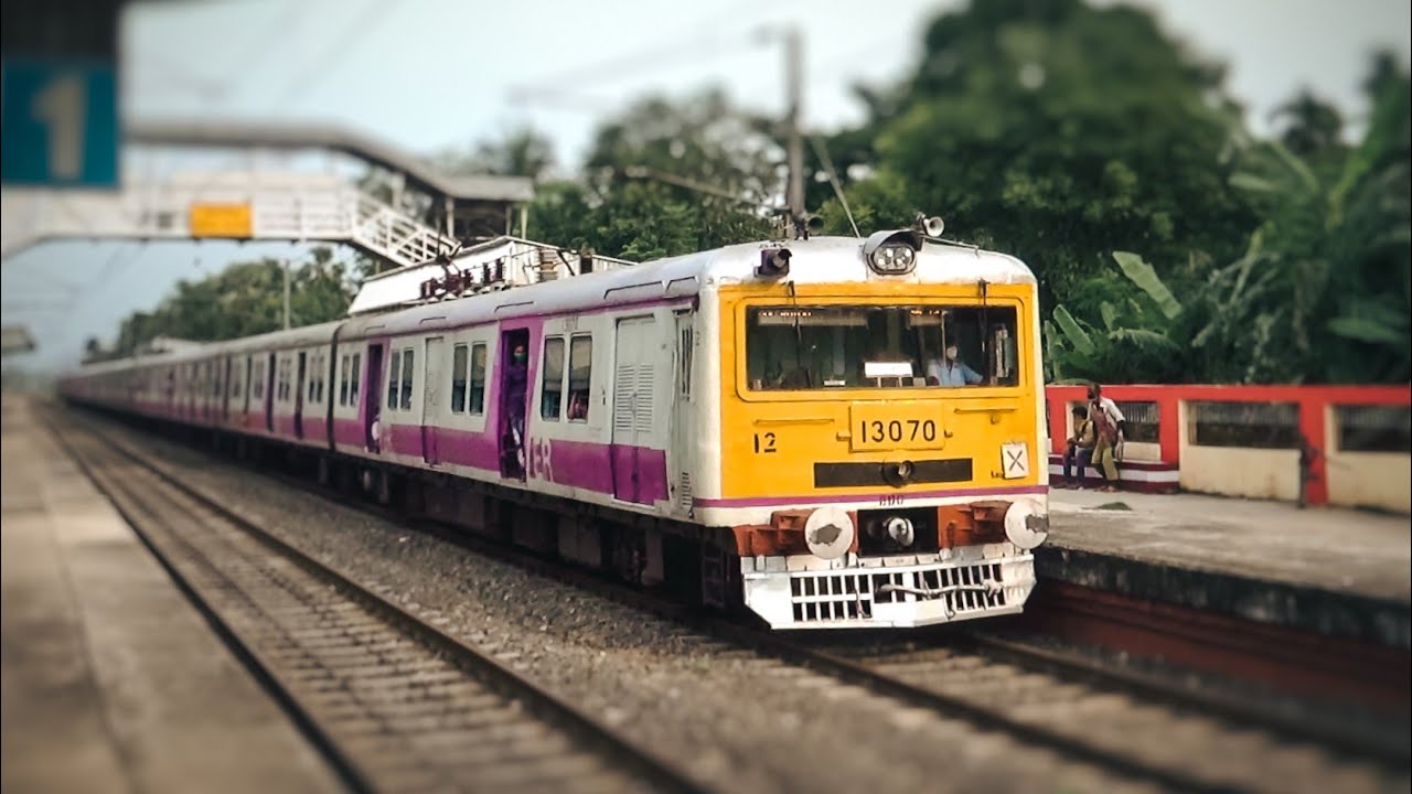 New paint job done on old model green EMU Local train | One nation one livery Train