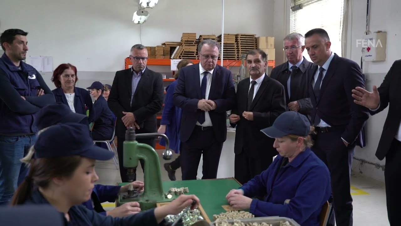 Delegacija Vlade FBiH posjetila kompaniju Binas Bugojno