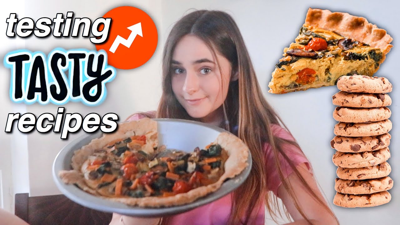 TESTING VEGAN TASTY RECIPES