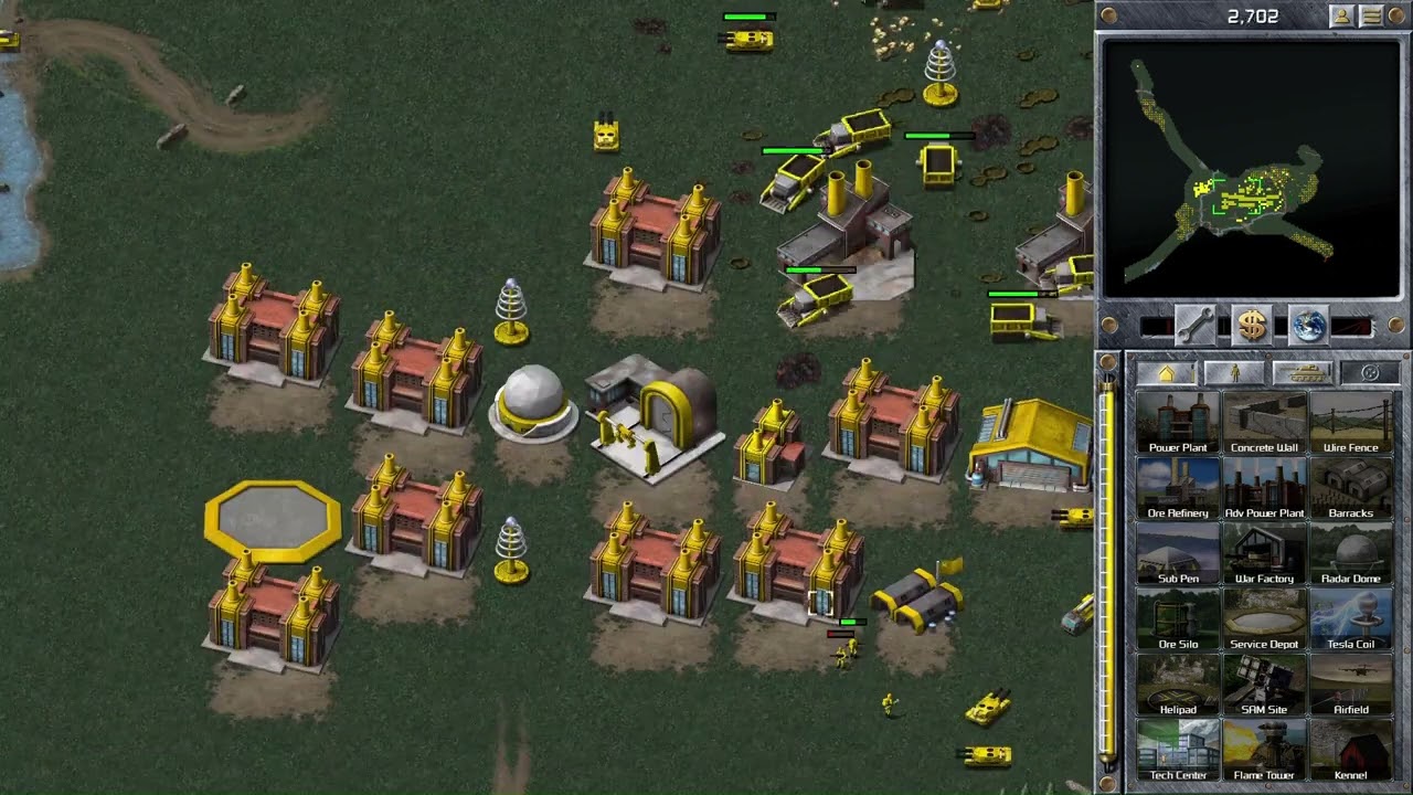 Command & Conquer Red Alert Remastered - Open Warfare (1 v 1)