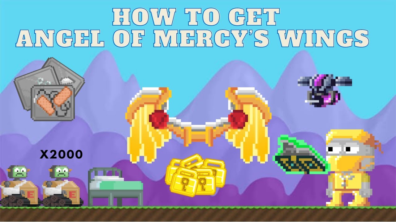 How To Get Angel of Mercy's Wings | Growtopia