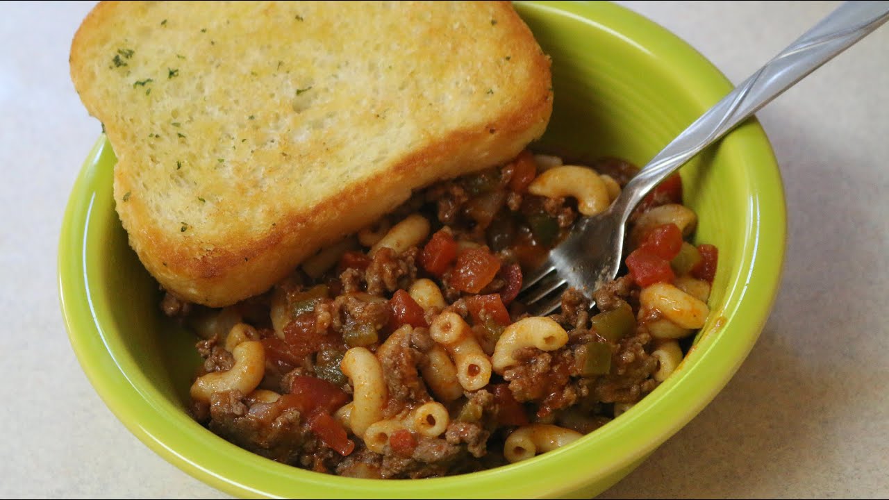 How to Make American Goulash (plus giveaway)