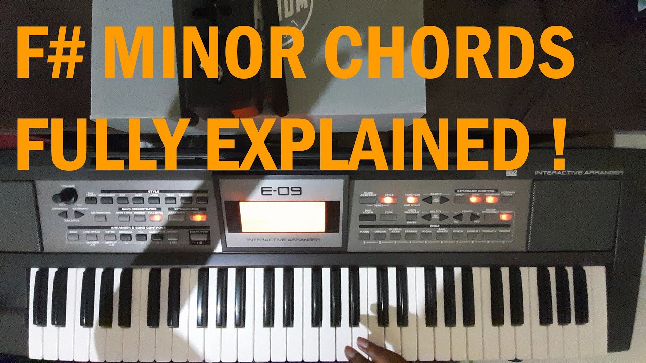 F# MINOR Chords Explained 100K views please subscribe!!