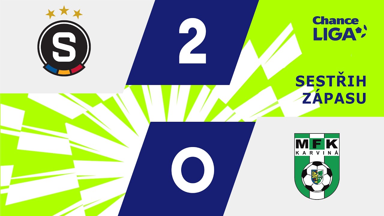 SESTŘIH: Sparta &ndash; Karvin&aacute; 2:0. Leten&scaron;t&iacute; odskočili Plzni, trefili se Sonne a Mercado