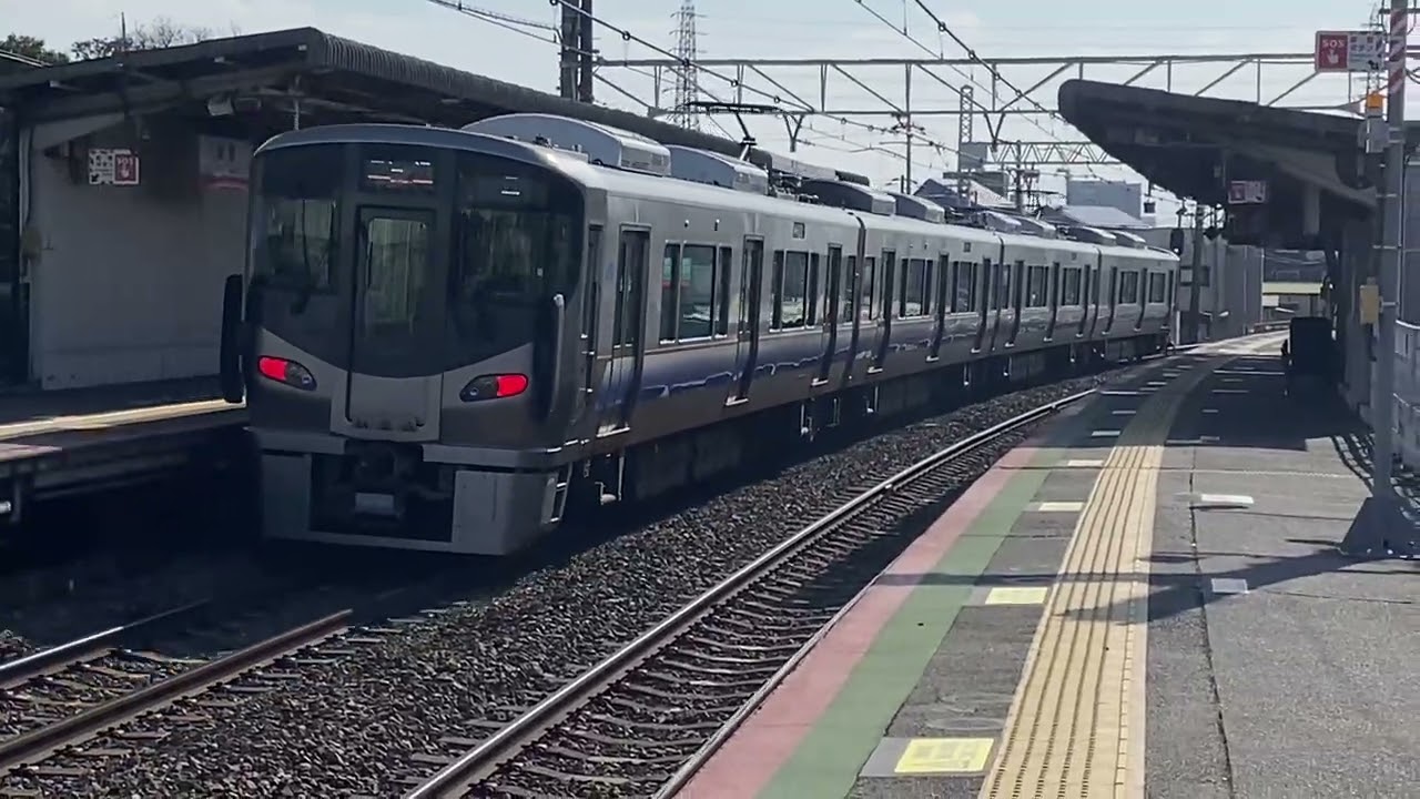 阪和線の電車撮ってみた(鶴ヶ丘、三国ヶ丘、浅香)